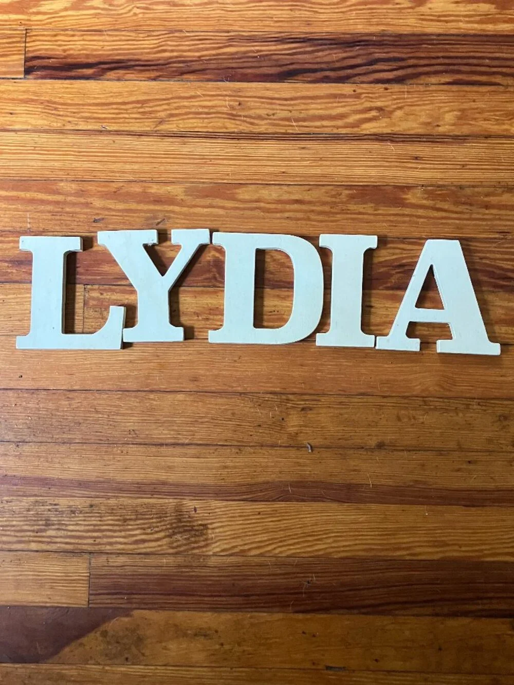 NWT Wooden Letters 
